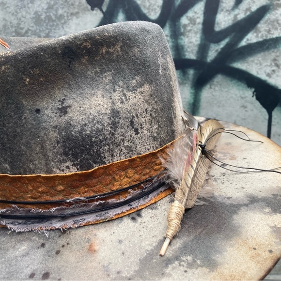 SOLD REBEL YELL Custom Dyed Festival Hat - Picture 11 of 17